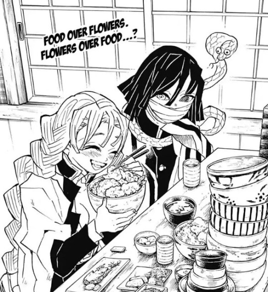 Diner Owners - Iguro Obanai and Kanroji Mitsuri Reincarnation